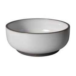 Σαλατιέρα πορσελάνης με πατούρα 23x9εκ. Character White