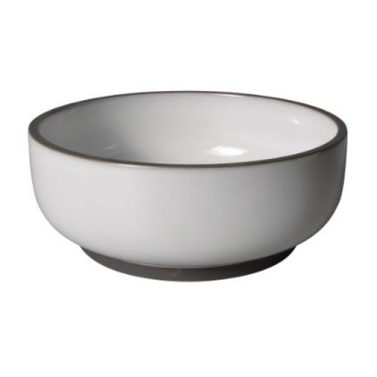 Σαλατιέρα πορσελάνης με πατούρα 23x9εκ. Character White