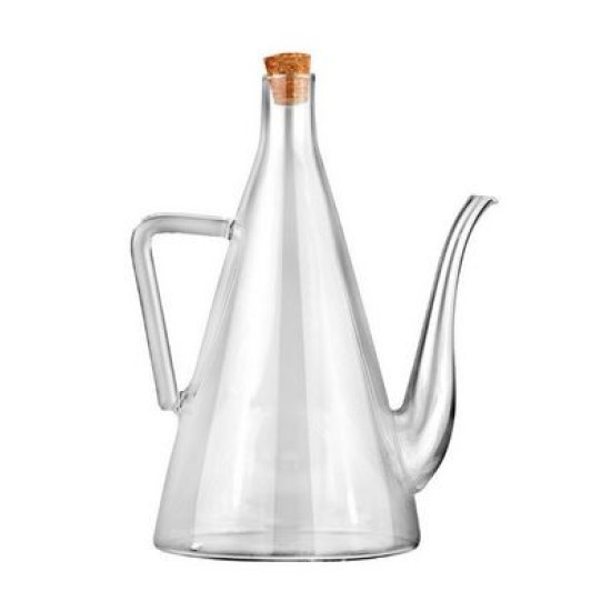 Δοχείο λαδιού γυάλινο με φελλό 400ml