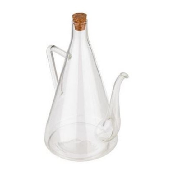 Δοχείο λαδιού γυάλινο με φελλό 400ml