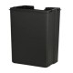 Πεντάλ μπάνιου μεταλλικό μαύρο soft close 24,1x21,3x31,6εκ. Cubic
