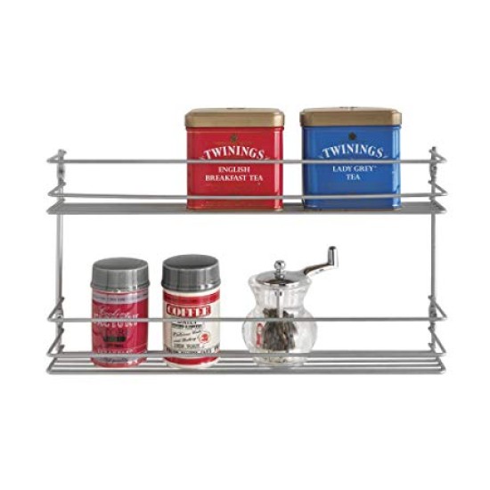 Ραφιέρα επιτοίχια polytherm 2όροφη για βαζάκια 36x8x19εκ. Pepito Ραφιέρα επιτοίχια polytherm 2όροφη για βαζάκια 36x8x19εκ. Pepito