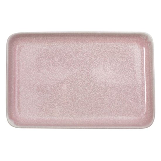 Πιατέλα πορσελάνης ροζ 20,5x13,5εκ. Pink Reactive Glaze Πιατέλα πορσελάνης ροζ 20,5x13,5εκ. Pink Reactive Glaze