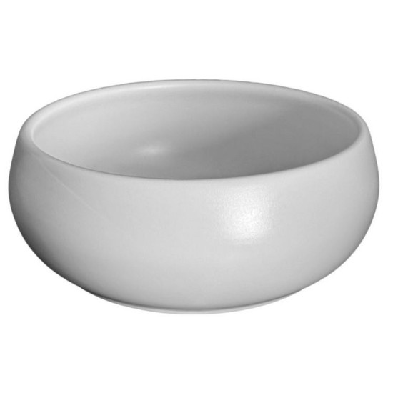 Μπωλ πορσελάνης λευκό ματ 15x6εκ. Gourmet Prestige