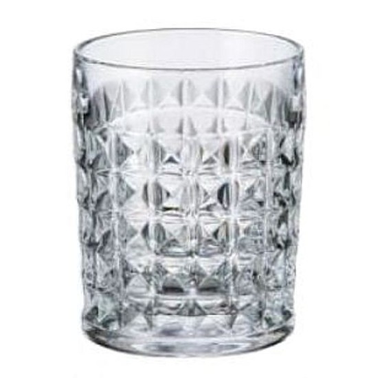 Ποτήρι ουΐσκυ κρυστάλλινο σκαλιστό 230ml Diamond Ποτήρι ουΐσκυ κρυστάλλινο σκαλιστό 230ml Diamond