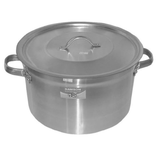 Χύτρα αλουμινίου σατινέ επαγγελματική 5mm 24x14εκ. 6.3L Χύτρα αλουμινίου σατινέ επαγγελματική 5mm 24x14εκ. 6.3L